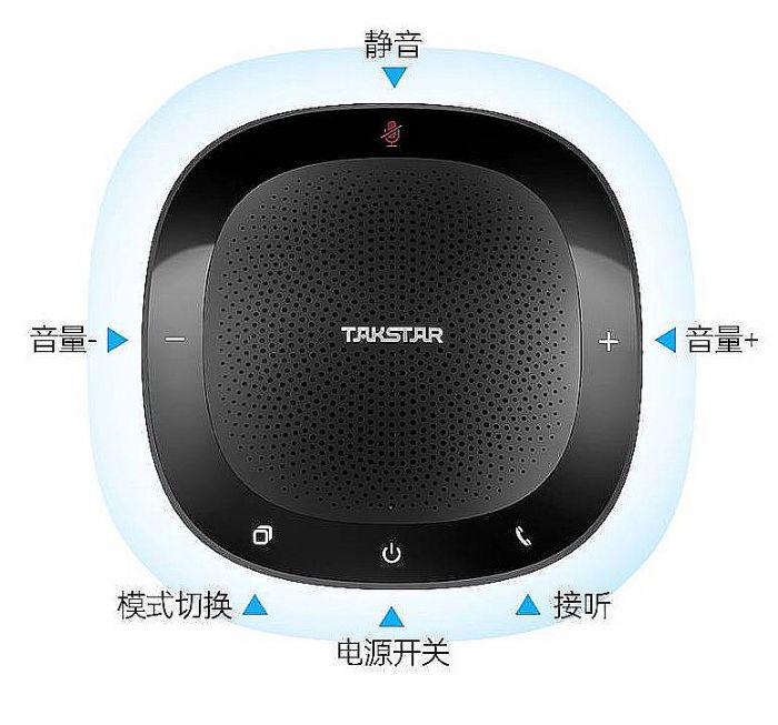 胜CS-200全向会议麦克风音箱ag旗舰厅首页云会议随时开启：得(图2)